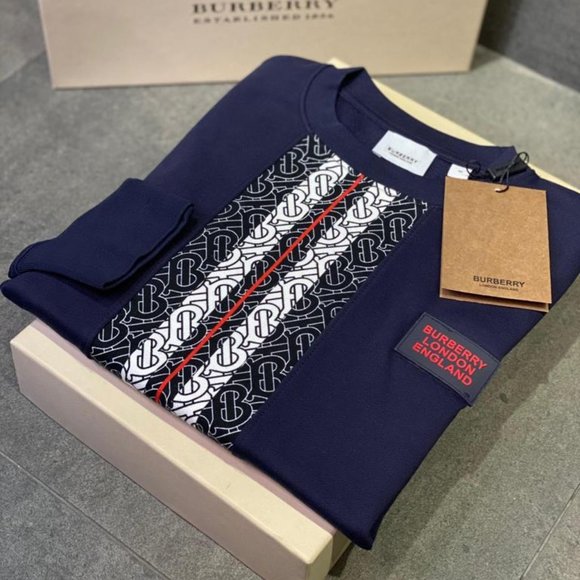 Burberry Men's Long Sleeve New Season T-shirt Nwt